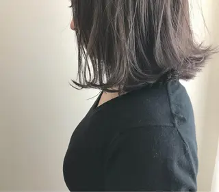 ミディアム カラー ヘアアレンジ Mariana/ 鶴原-ハイライトのヘアスタイル