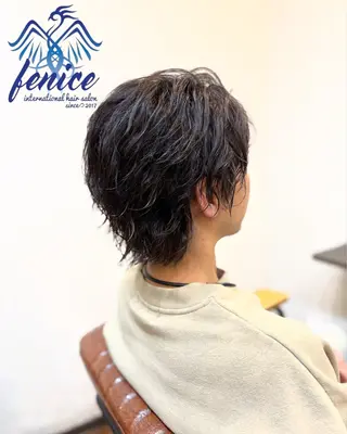 ショート パーマ メンズ ☀️夏季限定メニュー 中山大輔🔥のヘアスタイル