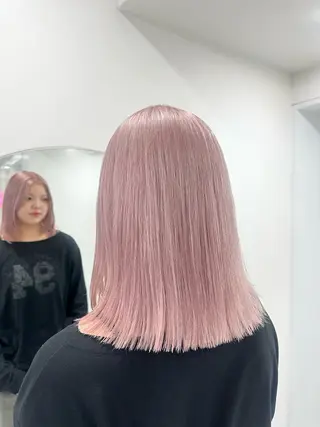 ミディアム 韓国ガーリー🤍ハイ トーン🤍Ayanaのヘアスタイル