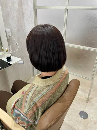 ショート カラー 透明感🫧ナチュラル 🍀りんたろうのヘアスタイル