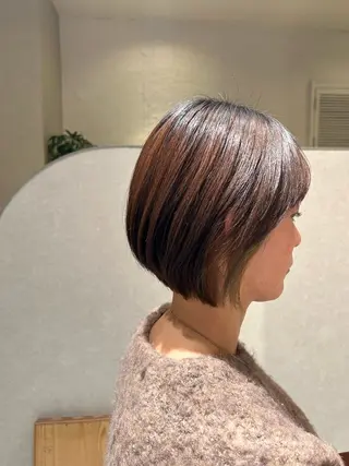 ショート LOVEST  井上 亜未/ 暖色のヘアスタイル