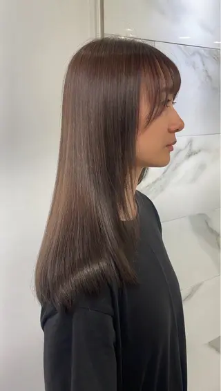 ロング soigne 表参道【ソワネ】所属・艶髪🩰透明感カラー 🫧あやみのヘアスタイル