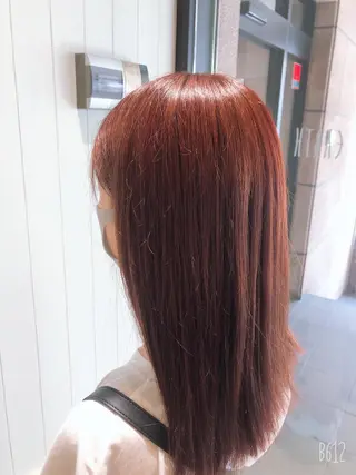 セミロング カラー EARTH志木/佐藤 氷河のヘアスタイル