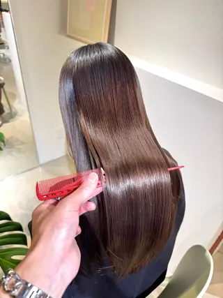 ロング eto所属・髪質改善スペシャリス ト長尾勇弥/梅田中津のヘアスタイル