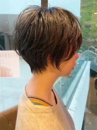 ショート Ash川越店／ 松本　亮二のヘアスタイル