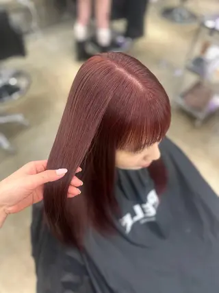 カラー PELE SAKAE hanaka♡のヘアスタイル