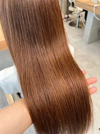 ロング 田中 琢夢のヘアスタイル