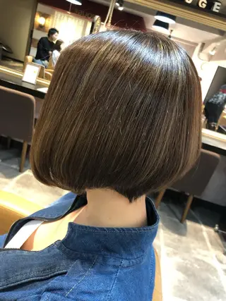 ミディアム 髪質改善縮毛矯正 リピートNo.1米倉のヘアスタイル