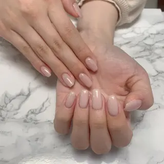 ネイル はな💎ネイル ワンホン、長さ出しのネイルデザイン