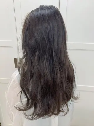 ロング カラー ハットリ /北習志野のヘアスタイル