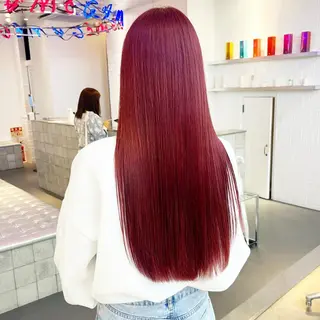 ロング 🍒暖色✖️レイヤー ／Haruna🍒のヘアスタイル