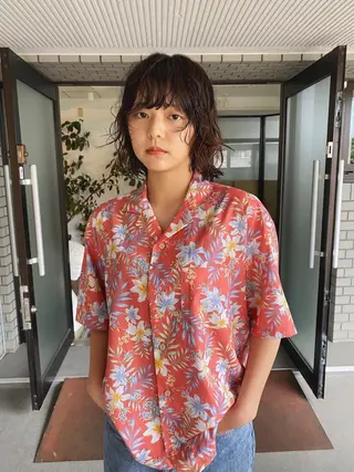 ミディアム GATTACA所属・KEI gattacaのヘアスタイル