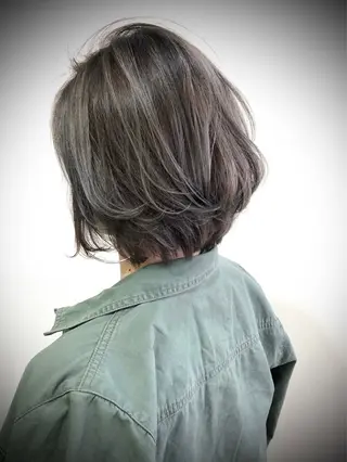 ミディアム タッキー ちゃんのヘアスタイル