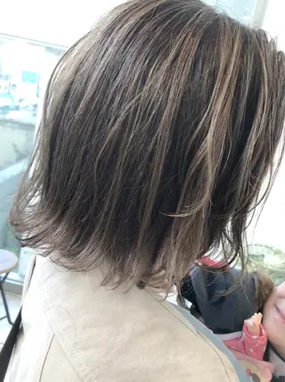 カラー 東梅田エリアカラー ヘアセットNo. 1のヘアスタイル