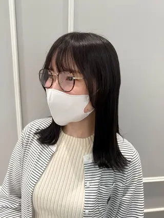 セミロング ねいろ/ カラーモデル募集中のヘアスタイル