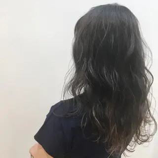 セミロング カラー loca by tree所属・髪質改善/うる艶ヘア HARUNAのヘアスタイル