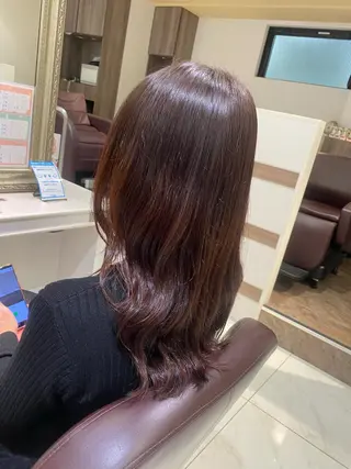 ロング カラー 🍊オオノ リホ🍑のヘアスタイル