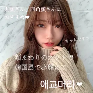 ロング カラー 韓国ヘア特化型美容師 カワノマイ🇰🇷のヘアスタイル