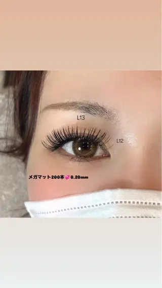 マツエク・マツパ Anmut Luna所属・eyelash Anmut Lunaのマツエク・マツパデザイン