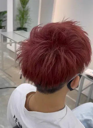 カラー メンズ ハイトーンカラー/ miyuuのヘアスタイル