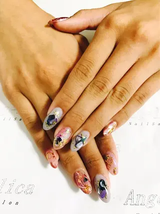 ネイル Angelica ネイリストのネイルデザイン