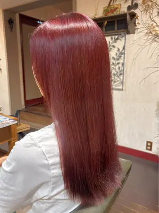 カラー アカリ😸🫶 カラーリスト🧡のヘアスタイル