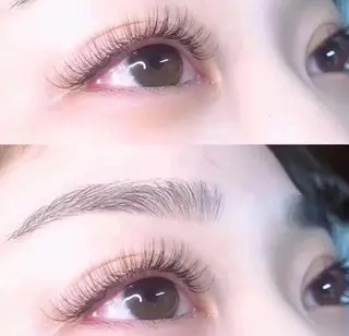 マツエク・マツパ Ai& Hitomiのマツエク・マツパデザイン