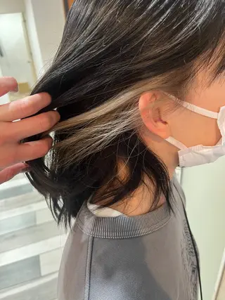 ショート 羽深 悠大のヘアスタイル