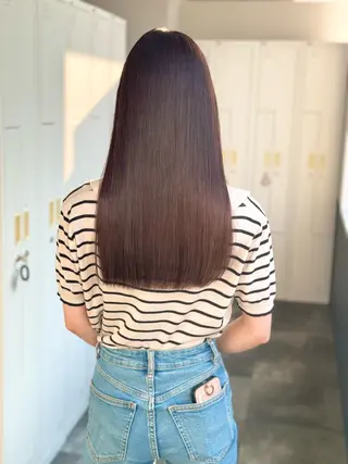 ロング unique KOBE所属・髪質改善 山本のヘアスタイル