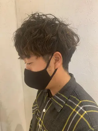 メンズ ima所属・メンズヘア特化 ニヘイのヘアスタイル