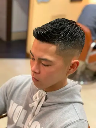 ショート メンズ HOMMEHAIR4所属・砂川 太成のヘアスタイル