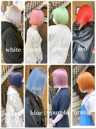 ミディアム カラー Selenehair 三条本店のヘアスタイル