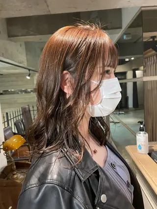 ミディアム カラー まつ毛パーマ🐏 NANAMIのマツエク・マツパデザイン