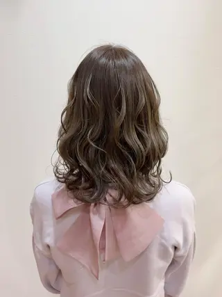 ミディアム カラー ノーブル美容室イオン高橋店所属・鈴木 純子のヘアスタイル