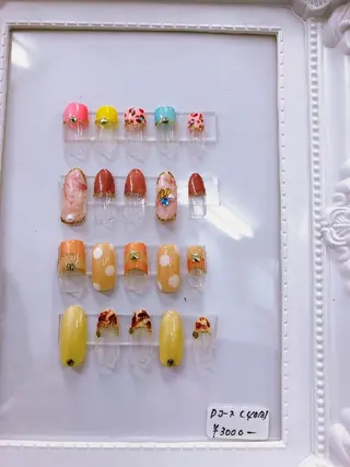 ネイル 板倉 店長のネイルデザイン