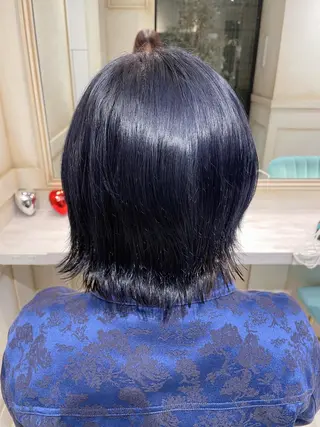 ショート カラー 🌷ピンク/韓国風 暖色カラー ゆい🌷のヘアスタイル