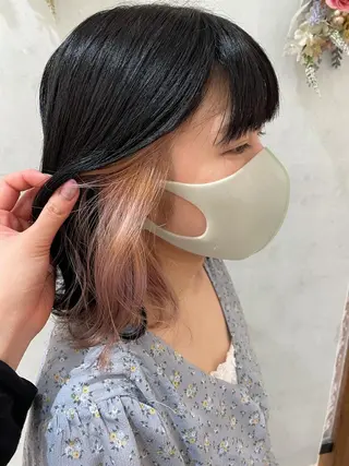 セミロング カラー 🩵ANELA東口 齋藤琴音💚のマツエク・マツパデザイン