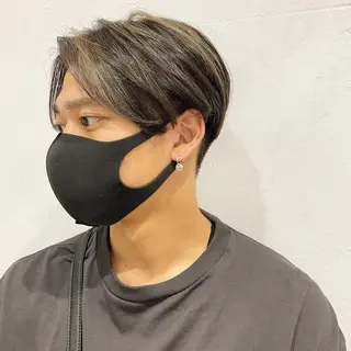 ショート カラー メンズ salut町田/ボブ 🌷kana🌷のヘアスタイル