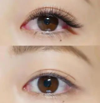 マツエク・マツパ マックスケリー大阪梅田所属・梅田フラット120本 natsukiのマツエク・マツパデザイン