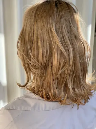 ミディアム hairdressing salon　mulum所属・代表Masa 久屋大通駅30秒のヘアスタイル