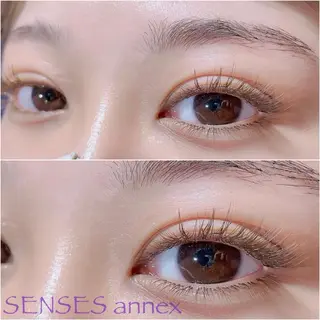 マツエク・マツパ SENSES_ WAKAのマツエク・マツパデザイン