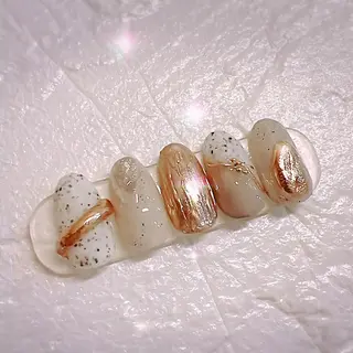 カラー ネイル ecru エクリュのネイルデザイン