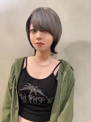 ショート オタク特化🎀 顔まわり🎀ゆうなのヘアスタイル