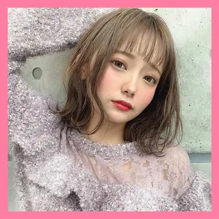 ミディアム ❤️sai❤️ 山下❤️のヘアスタイル