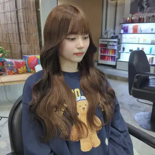 ロング 高見 凌のヘアスタイル