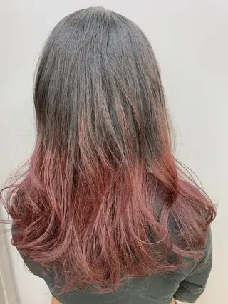 ロング カラー Gemini代表 Maedaのヘアスタイル