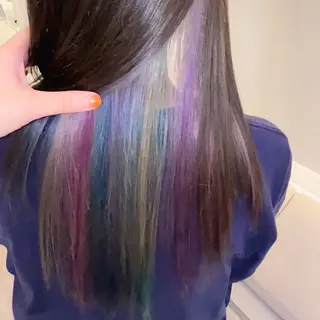 ロング カラー eim hair rink  長津田店所属・🫧透明感カラー 🫧しほのヘアスタイル