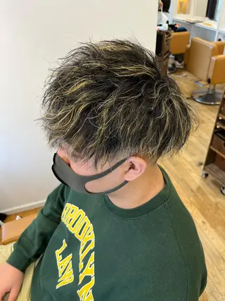 カラー メンズ tasty private garden所属・🇨🇦海外美容師 FUMA🇨🇦のヘアスタイル