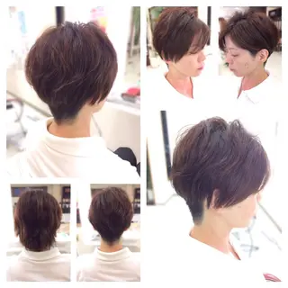 ショート いけだ ゆうのヘアスタイル