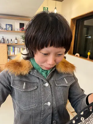 ショート DENALI HAIR所属・宇野澤 銘のヘアスタイル